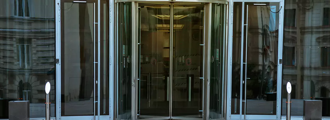Commercial Automatic Glass Door Repair and Maintenance in Palm Beach Gardens, FL